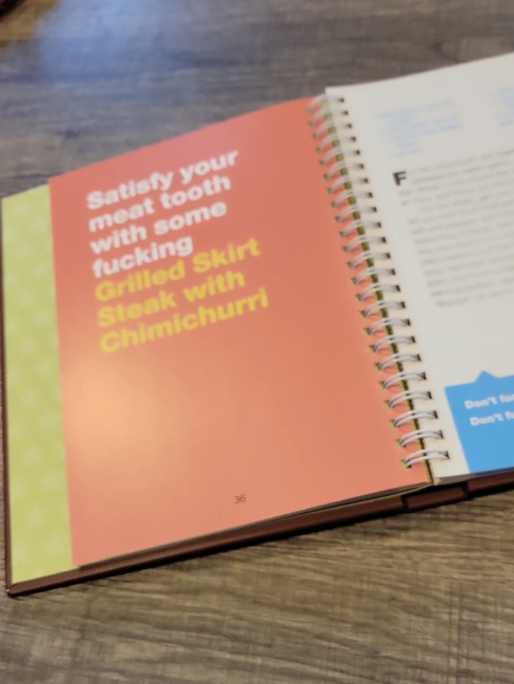 Profanity Cookbook.EUC.Funny.Gag Gift